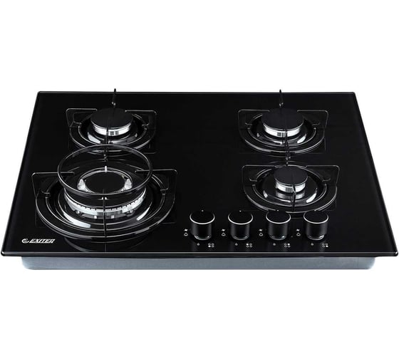 Газовая варочная панель Exiteq EXH-212 black E30041 1