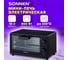 Мини-печь электрическая SONNEN EO-1001, 800 Вт, 10 л, таймер, нагрев до 230 C, черная 458308 2