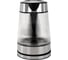 Чайник электрический SONNEN KT-6801, 1,8л, 2200 Вт, стекло, сталь, подсветка, узор полоска 455143 6