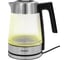 Чайник электрический с терморегулятором SONNEN KT-1809D, 1,8л, 2200 Вт, стекло, 5 цветов 455141 18