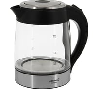 Электрический стеклянный чайник Atlanta ATH-2462 black