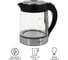 Электрический стеклянный чайник Atlanta ATH-2462 black 5