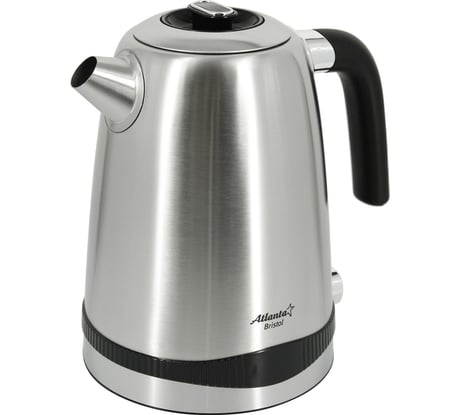 Электрический металлический чайник Atlanta ATH-2533 silver