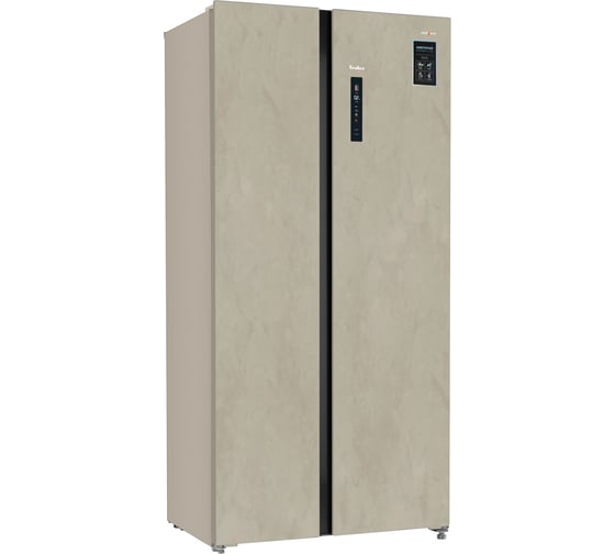 Холодильник TESLER RSD-537BI MARBLE BEIGE 00000203527 1