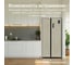 Холодильник TESLER RSD-537BI MARBLE BEIGE 00000203527 3