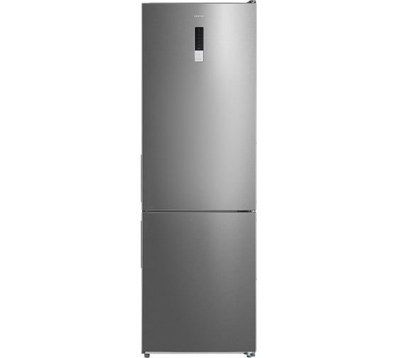 Холодильник Centek CT-1722 NF INOX multi No-Frost, 318л (88л/230л), 595x630x1880мм(ДхШхВ), А+,GMCC CT-1722 INOX 1