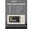 СВЧ Centek CT-1553 (СлонКость) 800W, 20л, 6 режимов, разморозка, таймер, подсветка, ретростиль хром CT-1553 Ivory 4