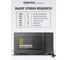 СВЧ Centek CT-1552 (Серый) 700W, 20л, 6 режимов, разморозка, таймер, подсветка CT-1552 Gray 5