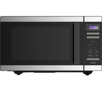 СВЧ Centek черный/сталь, 800W, 20л Flat Trayбез поворотного стола, 8 автоматических режимов CT-1566
