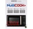 СВЧ Centek CT-1565 (Черный) 700W, 20л, 8 реж-ов, таймер, подсветка, отк дверцы ручкой, блок.от детей CT-1565 Black 4