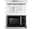 СВЧ Centek CT-1565 (Черный) 700W, 20л, 8 реж-ов, таймер, подсветка, отк дверцы ручкой, блок.от детей CT-1565 Black 8