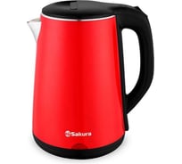 Чайник электрический Sakura SA-2150BR (1.8) красн+черн. РТ-00057545