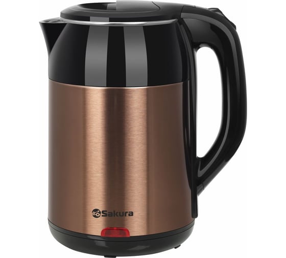 Чайник электрический Sakura SA-2168MGL (1.8) черн/коричн металлик УТ000003655 1