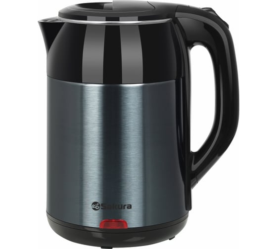 Чайник электрический Sakura SA-2168MBG (1.8) черн/серо-голуб металлик УТ000003656 1