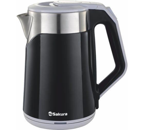 Чайник электрический Sakura SA-2172BK (1.8) двухслойн черн РТ-00069545 1