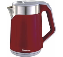 Чайник электрический Sakura SA-2172R (1.8) двухслойн красн. РТ-00069546