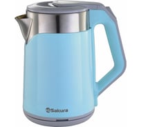 Чайник электрический Sakura SA-2172BL (1.8) двухслойн голуб. УТ000001406