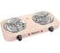Плитка электро SAKURA ПЭ-03C 2000Вт, 145/145мм, 2 конфорки/спираль, бежевый РТ-00070161 1