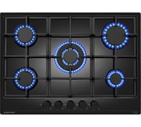 Варочная панель газовая MEFERI Mgh705bk power МФ-00002000