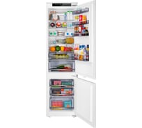 Холодильник-морозильник встраиваемый MAUNFELD MBF19354NFWGR LUX Inverter