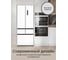 Холодильник TESLER RFD-427BI SPARKLING WHITE 00000202946 9