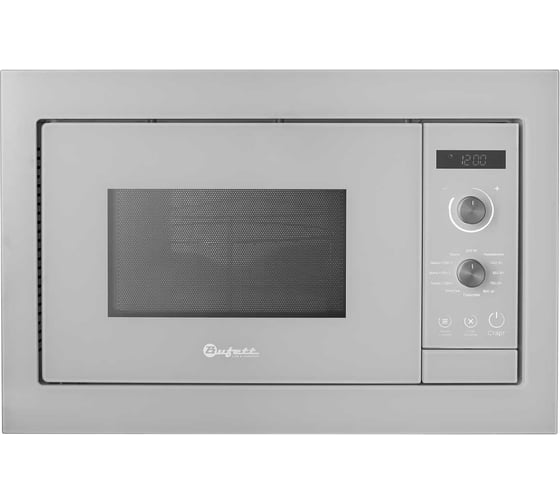 Печь микроволновая Bufett JMW 594 встраиваемая, 25л, 1200Вт, белая, 640594 1