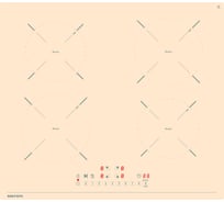 Варочная панель индукционная MEFERI MIH604BG POWER МФ-00001487