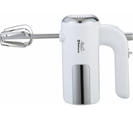 Миксер электрический SAKURA SA-6334W 400Вт, 5 скоростей УТ000001623