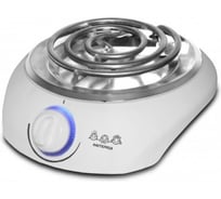 Плитка электрическая Мастерица ES-0101, 1 конфорка, белая 00-00039565