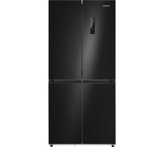 Холодильник MEFERI MFR83BLACK IX TOTAL NO FROST CROSS DOOR COMFORT МФ-00001311