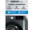Стиральная машина Centek (серый) 1400 / 8кг / 52см / 16 программ /Дисплей/ INVERTER/Сушка 5кг/A+++ CT-1954 3