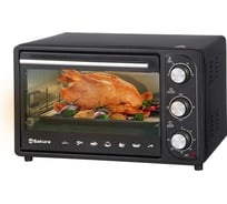 Духовка электро SAKURA SA-7003B 1200Вт, 16л, таймер, черный УТ000002386
