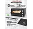 Духовка электро SAKURA SA-7004B 1300Вт, 18л, таймер, черный УТ000002388 3