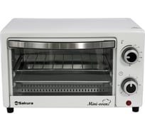 Духовка электро SAKURA SA-7023W 12л, 1000Вт, таймер РТ-00069237