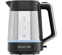 Чайник электрический Galaxy Line GL 0569 (1.7 л, 2200 Вт, стекло), 7010105690