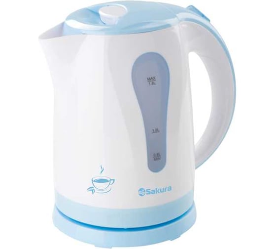 Чайник электрический Sakura SA-2326BL (1.8) бел/голуб 00000032895 1
