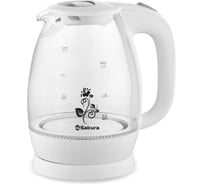 Чайник электрический Sakura SA-2715W (1.7) стекл подсветка РТ-00001170
