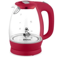 Чайник электрический Sakura SA-2715R (1.7) стекл подсветка РТ-00001169