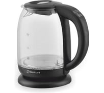 Чайник электрический Sakura SA-2718DBK (1.7) стекл 5темп реж РТ-00054724