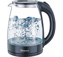 Чайник электрический Sakura SA-2734BK (1.8) стекл точечн.подсветка РТ-00068347