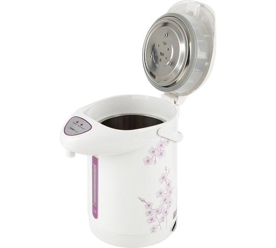 Термопот HomeStar HS-5001 2.5 л рисунок фиолетовые цветы 000 650