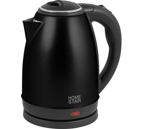 Чайник HomeStar HS-1010 1.8 л стальной, черный 00 6753
