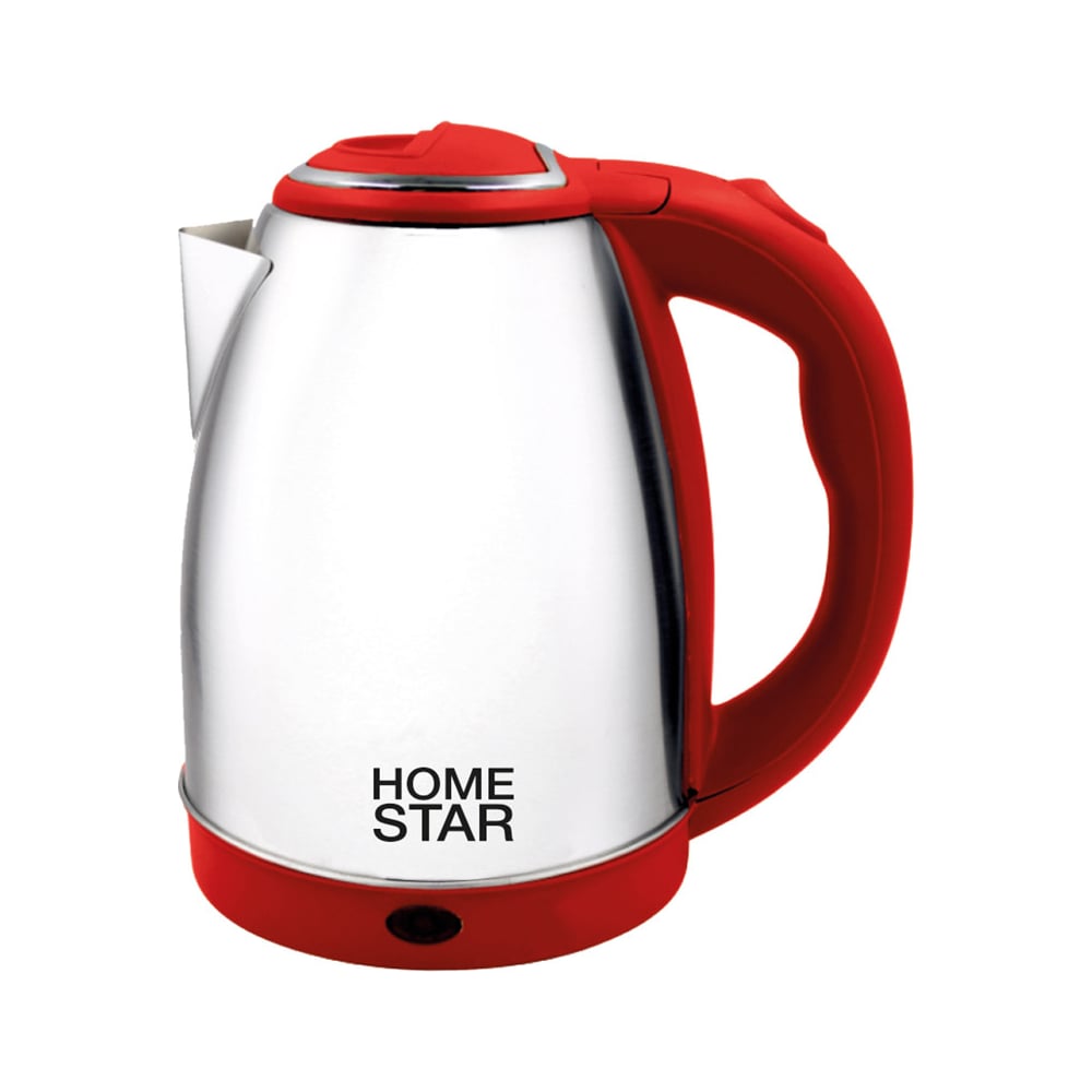 Чайник HomeStar HS-1028 1.8 л стальной, красный 008200 - выгодная цена .