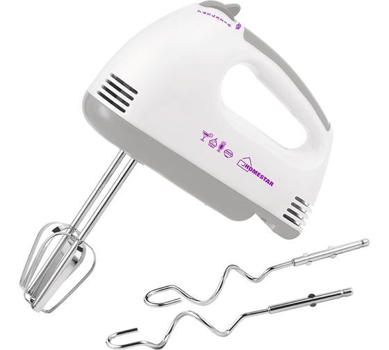 Миксер Homestar HS-2004 7 скоростей 100Вт 00 2686 002686
