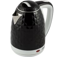 Чайник HomeStar HS-1015 1.8 л черно-белый, двойной корпус 3959 003959