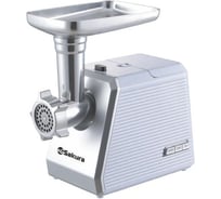 Мясорубка SAKURA SA-6424W 2000Вт, реверс, комплект насадок РТ-00056944