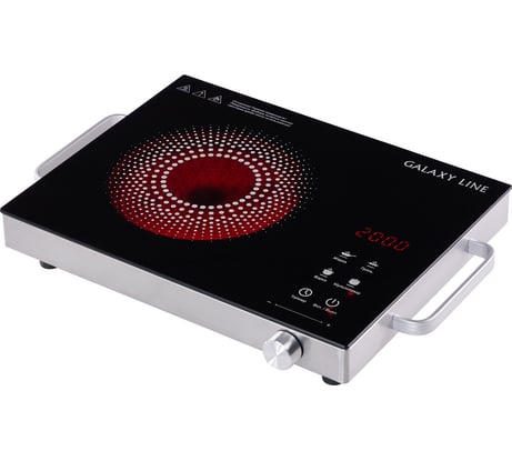 Инфракрасная плитка Galaxy LINE 2000 Вт, стеклокерамическая поверхность GL 3031 гл3031л