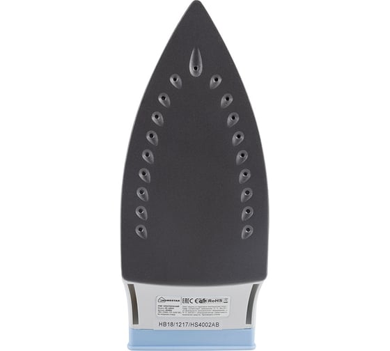 Утюг HomeStar HS-4002А синий 1850-2200 Вт, пар, спрей, паровой удар, тефлоновая подошва 003854