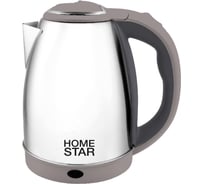 Чайник HomeStar HS-1028 1.8 л стальной, бежевый 008202