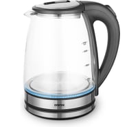 Чайник Centek стекло 1.7л, 2200Вт, LED подсветка, защита от включ. без воды CT-0002